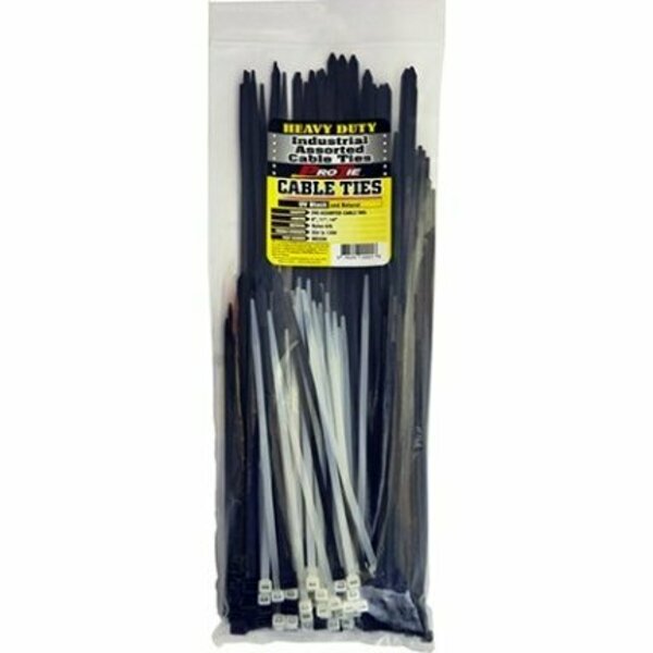 Kdar Co CABLE TIES ASST BK NYLON 200/PK IND200